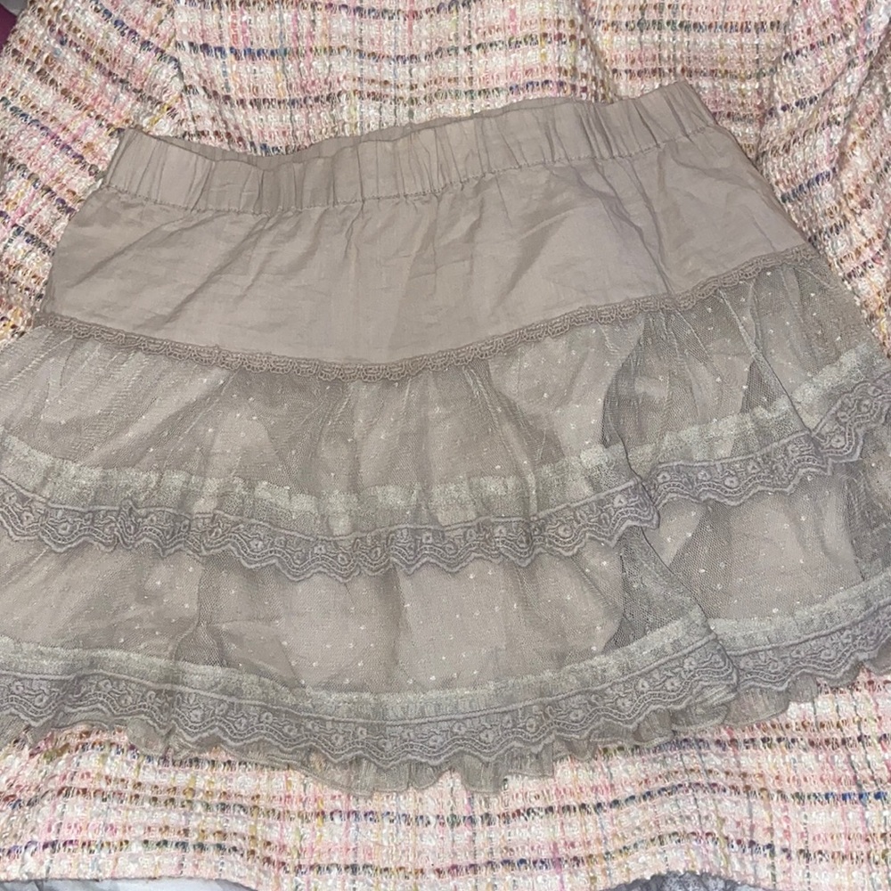 Sisley tiered skirt